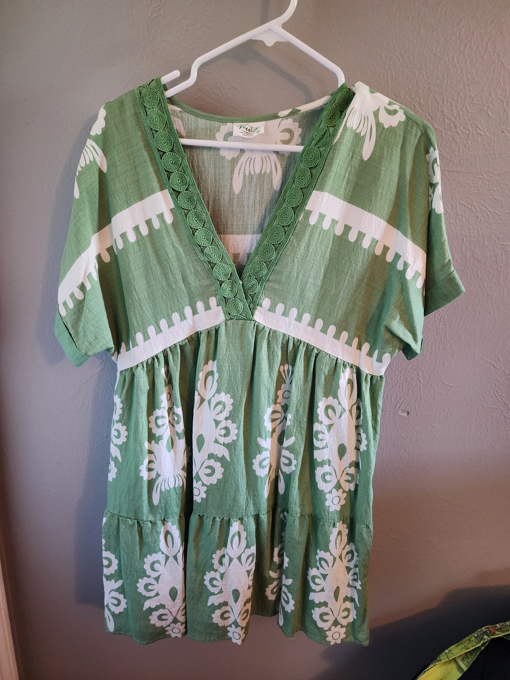 Green Mini Dress